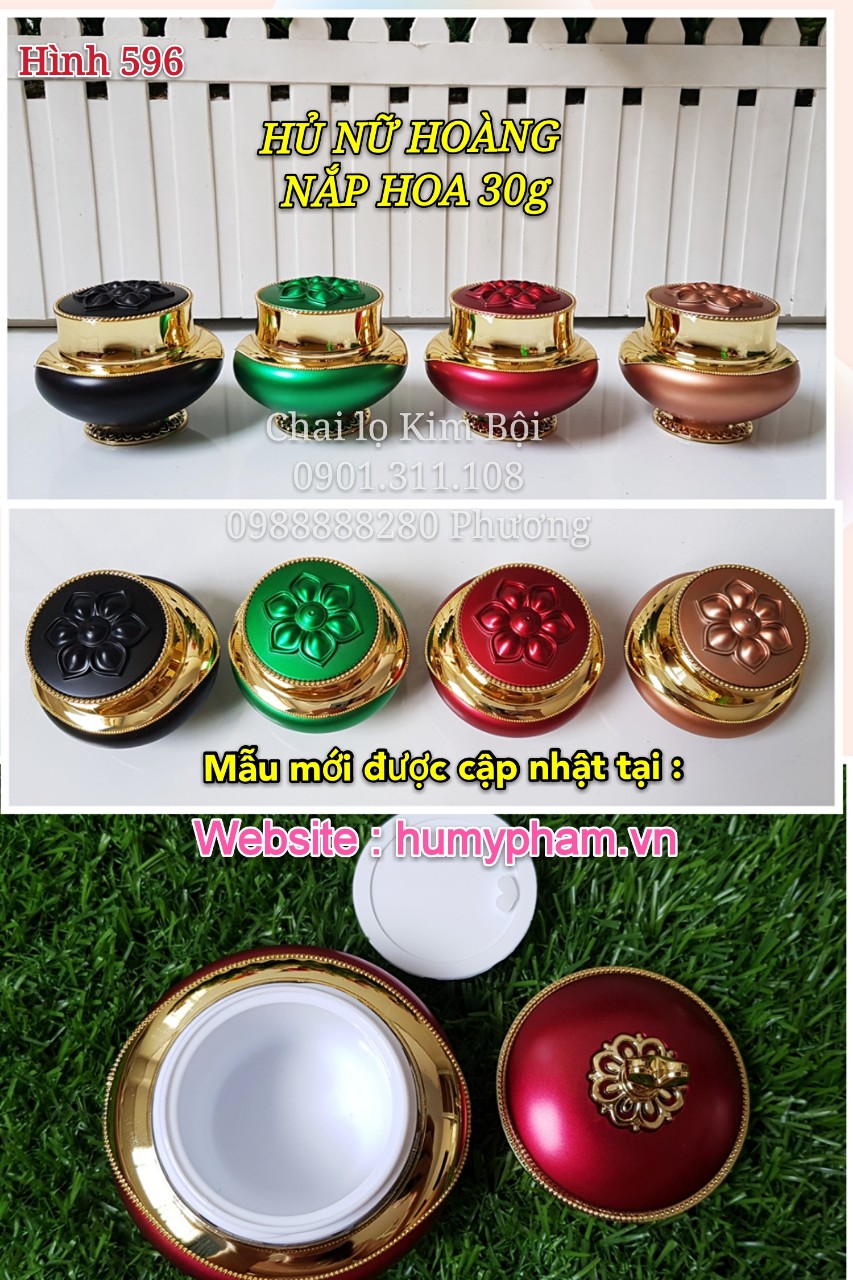 HỦ NỮ HOÀNG NẮP HOA