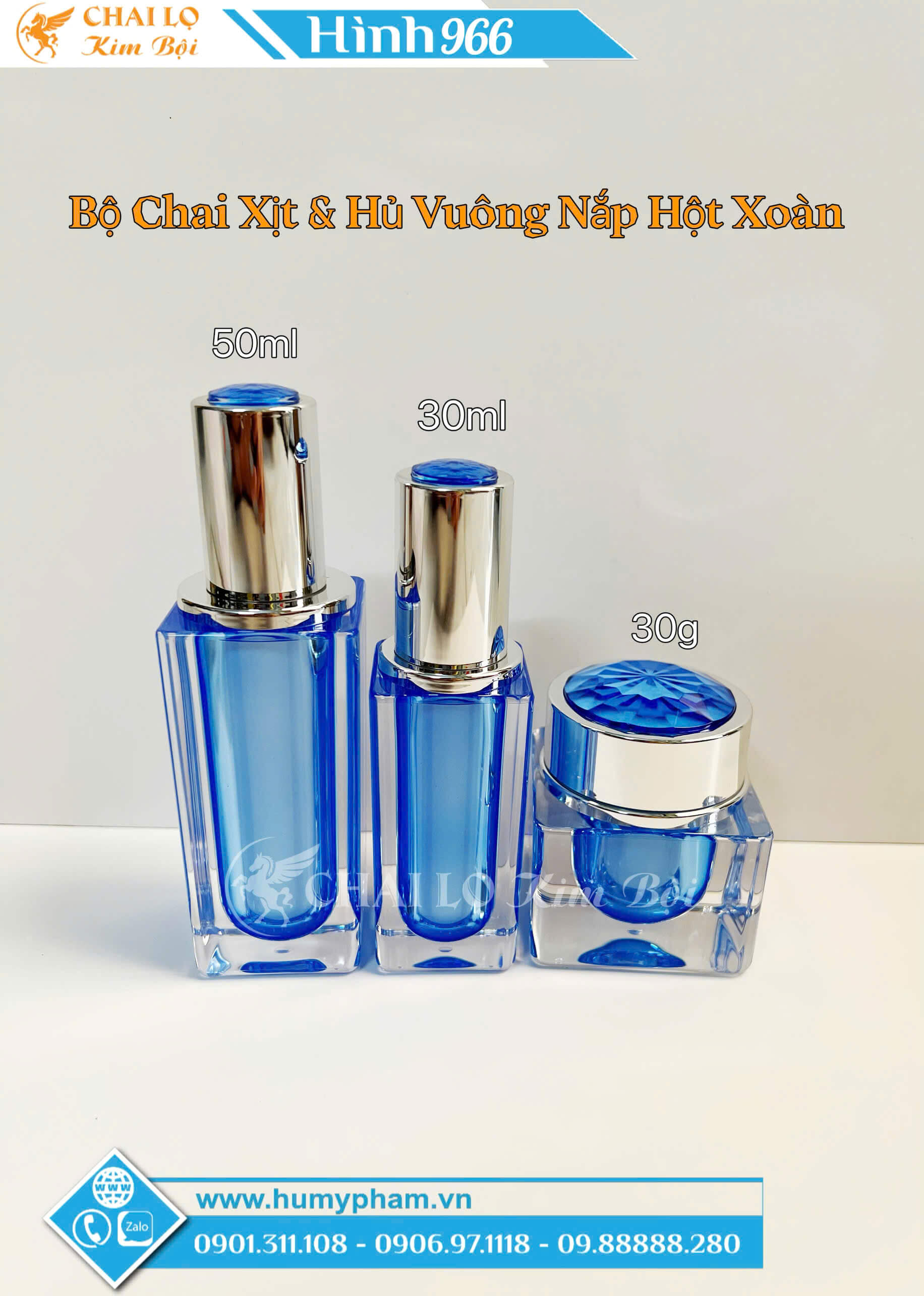 bộ chai lọ mỹ phẩm