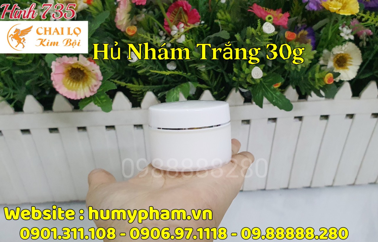 hủ kem face nhựa nhám 30g