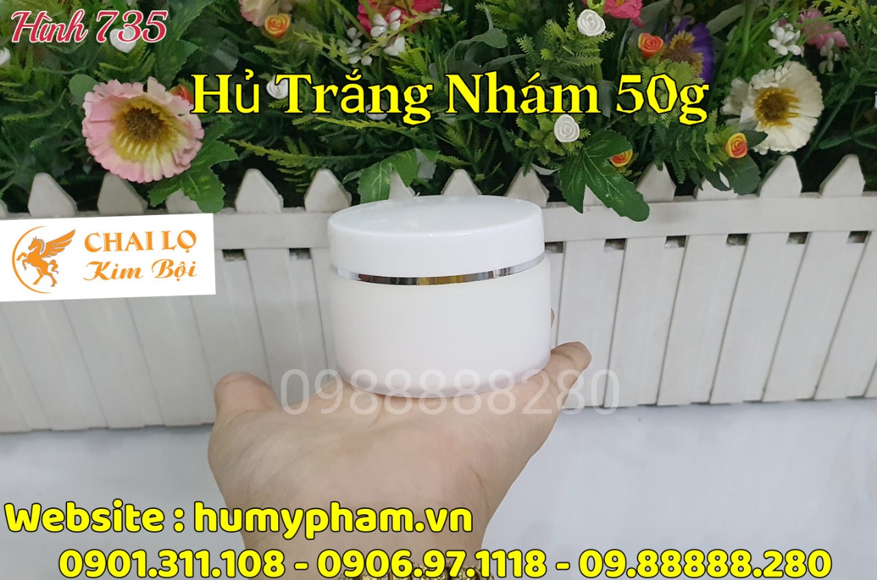 hủ kem face nhựa nhám 50g