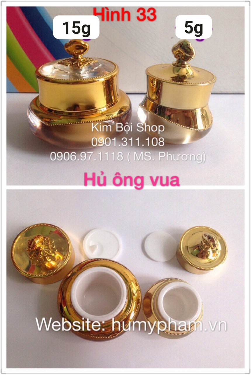 HỦ ĐỰNG KEM ÔNG VUA