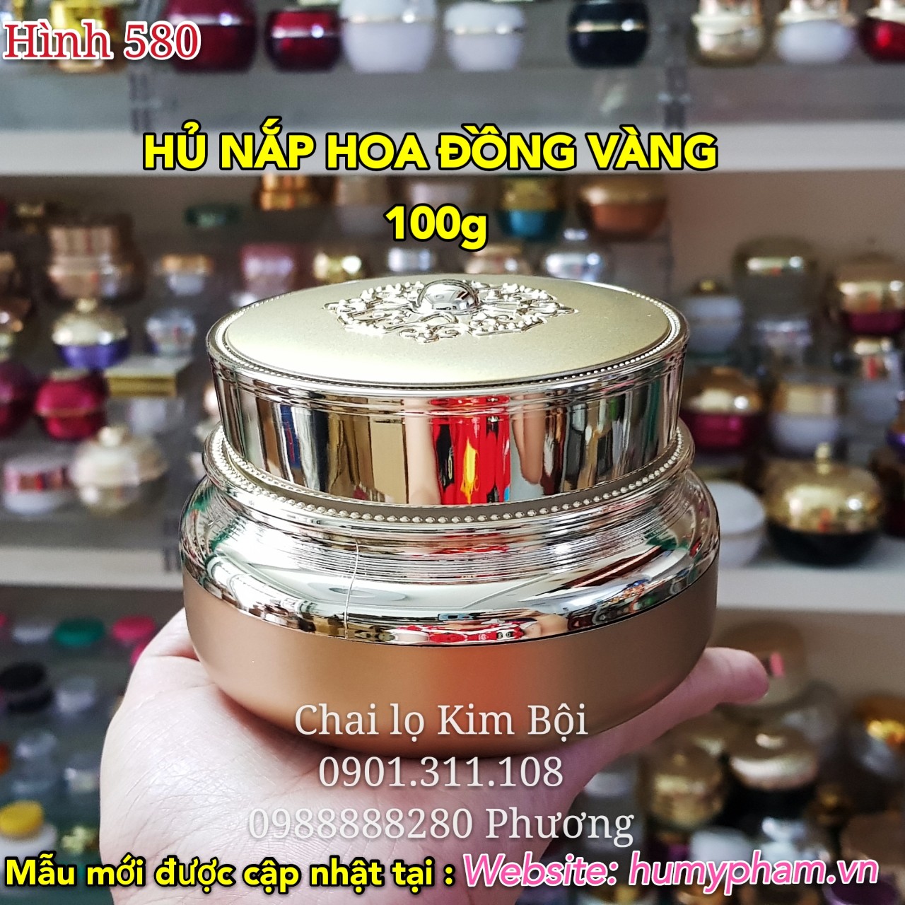 hủ đựng kem cao cấp
