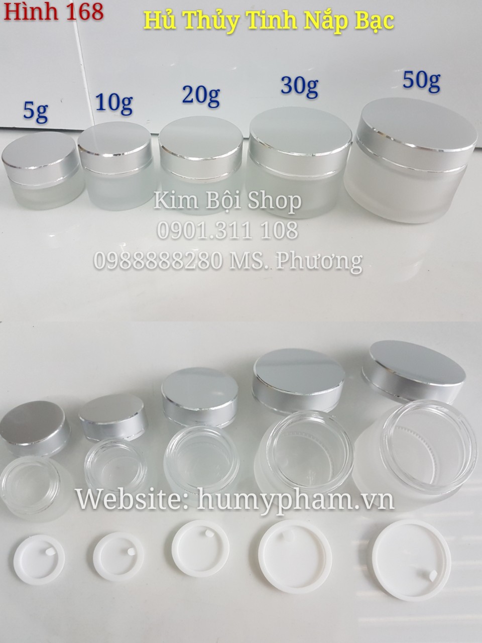 hủ thủy tinh đựng .kem