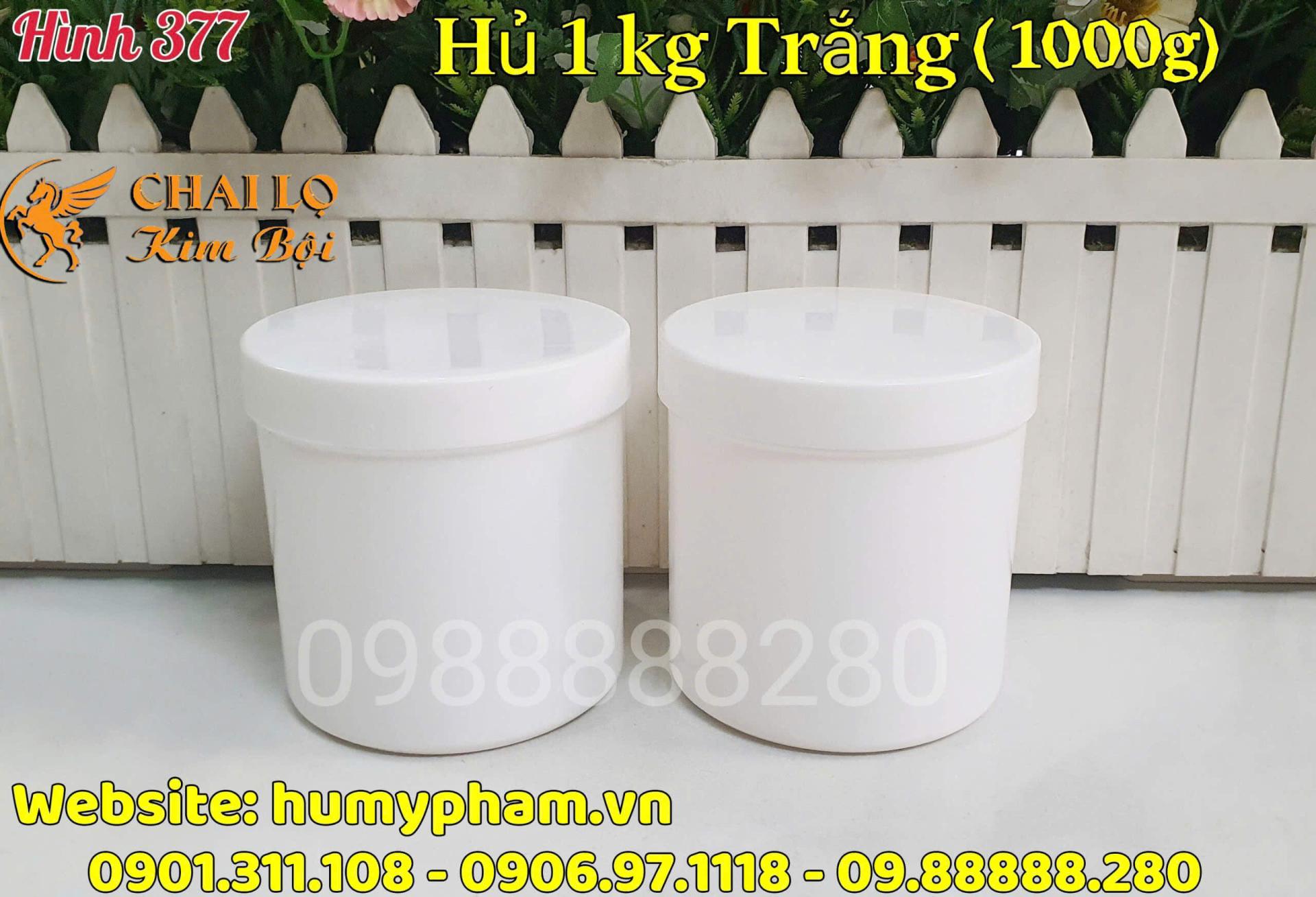 HỦ 1 KG TRẮNG ĐỤC