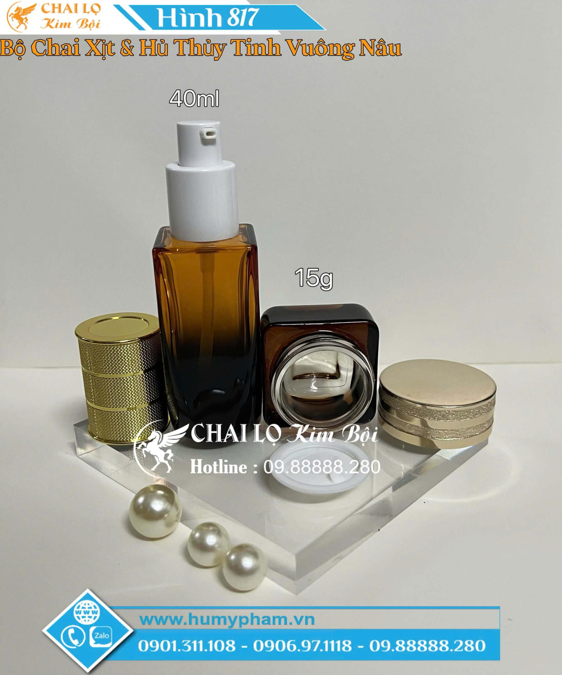 set lọ thủy tinh