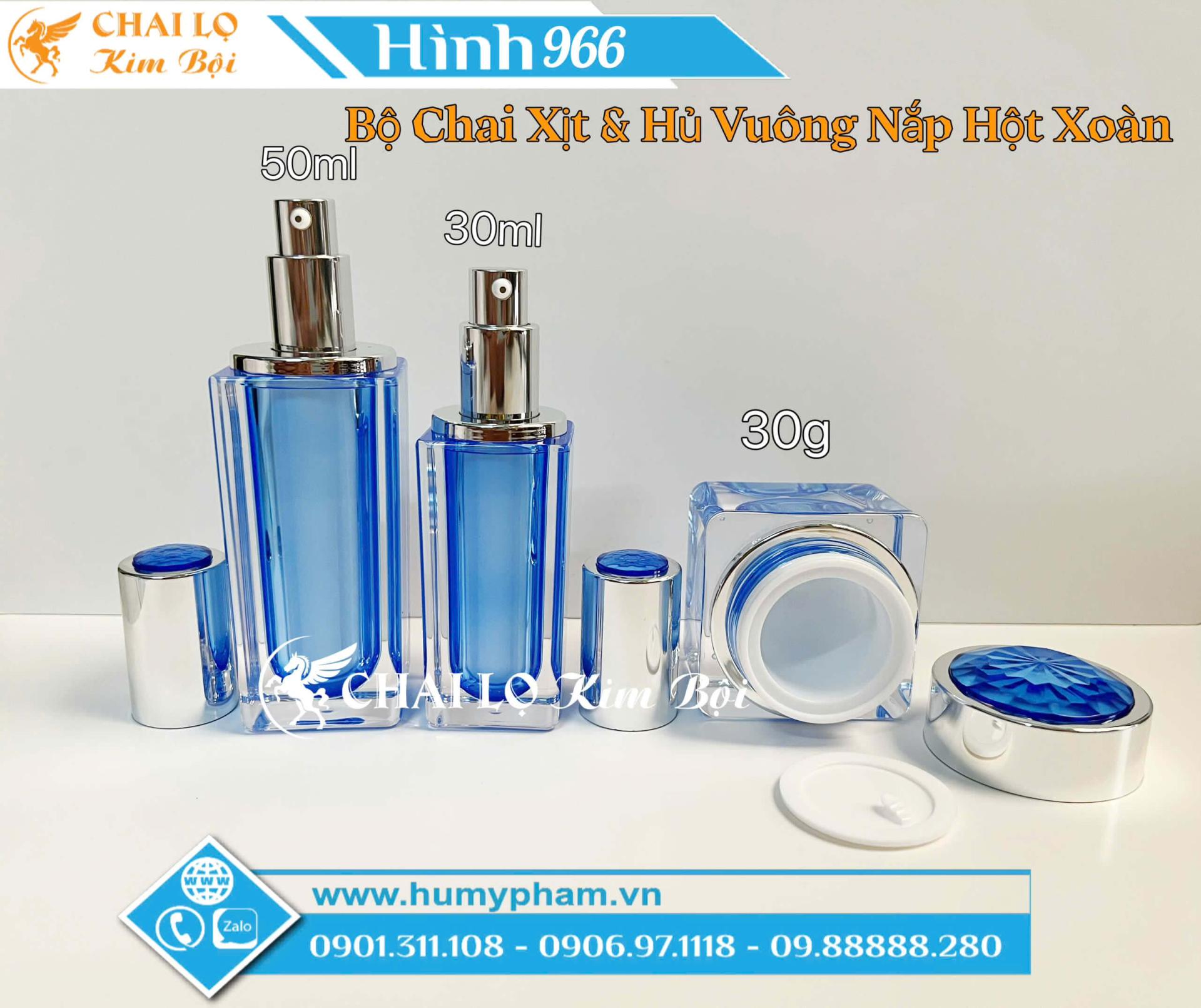 bộ chai lọ chiết mỹ phẩm cao cấp