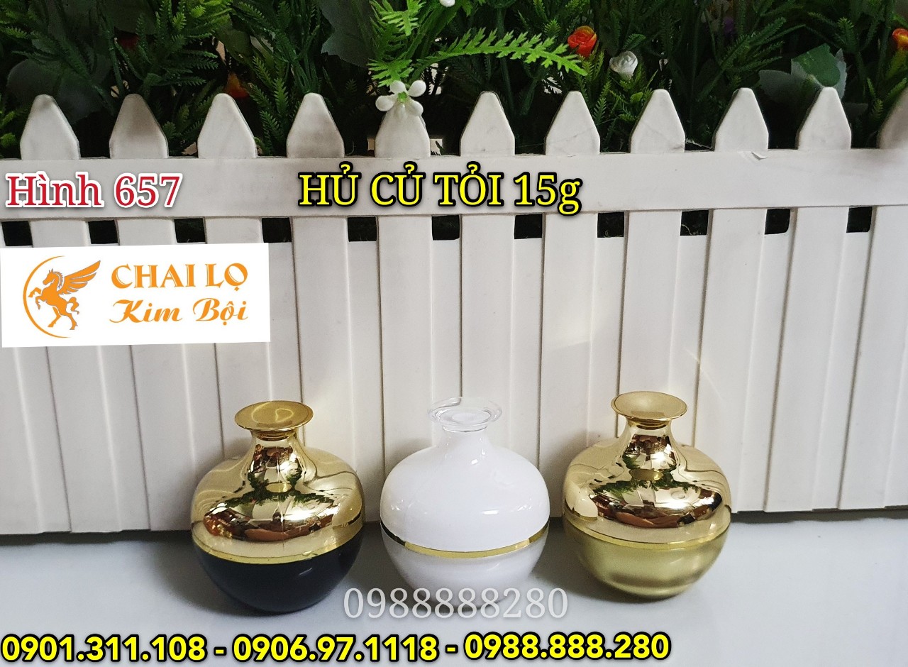 lọ mỹ phẩm củ tỏi 15g