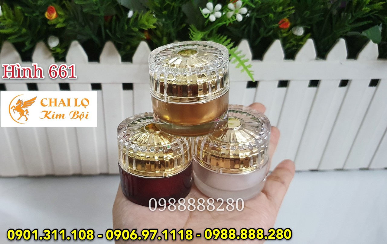 hũ mỹ phẩm kim sa 10g