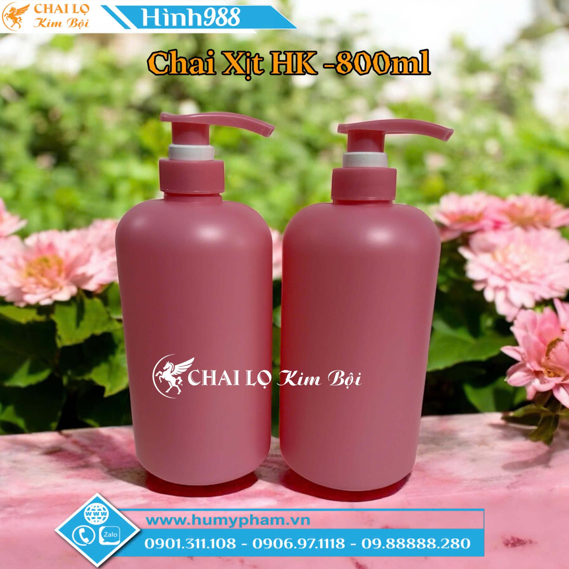 chai xịt 800ml