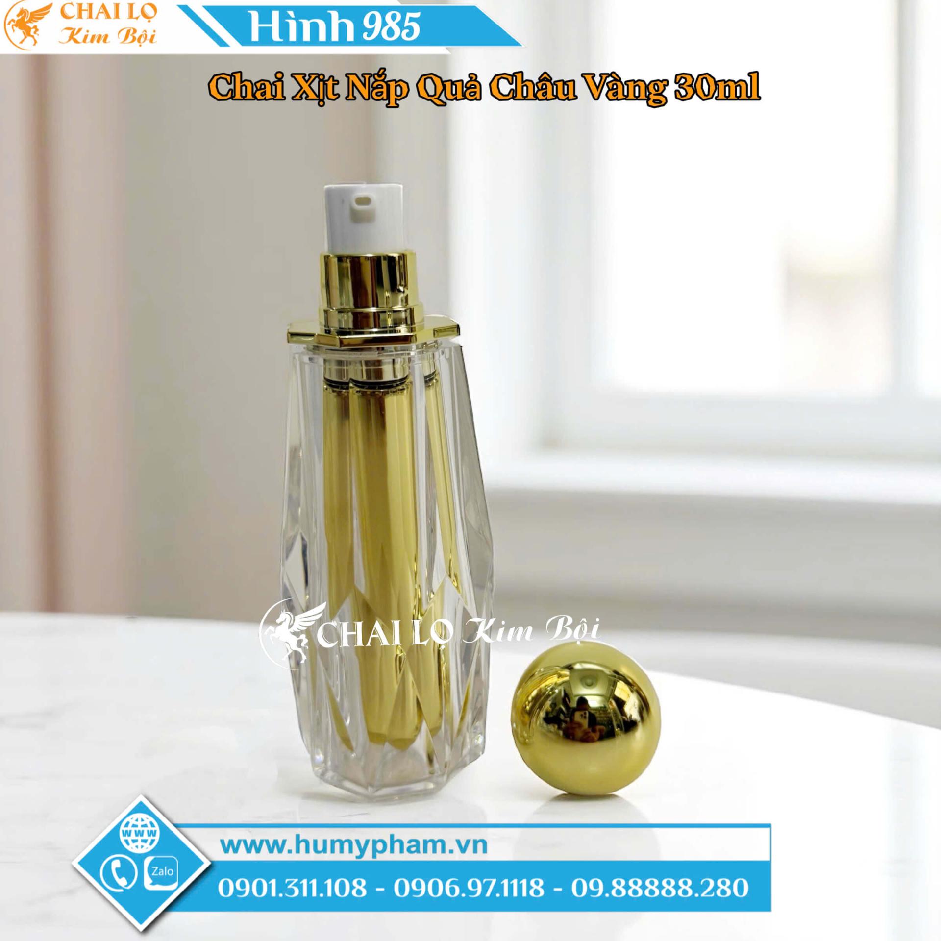 chai lọ mỹ phẩm cao cấp