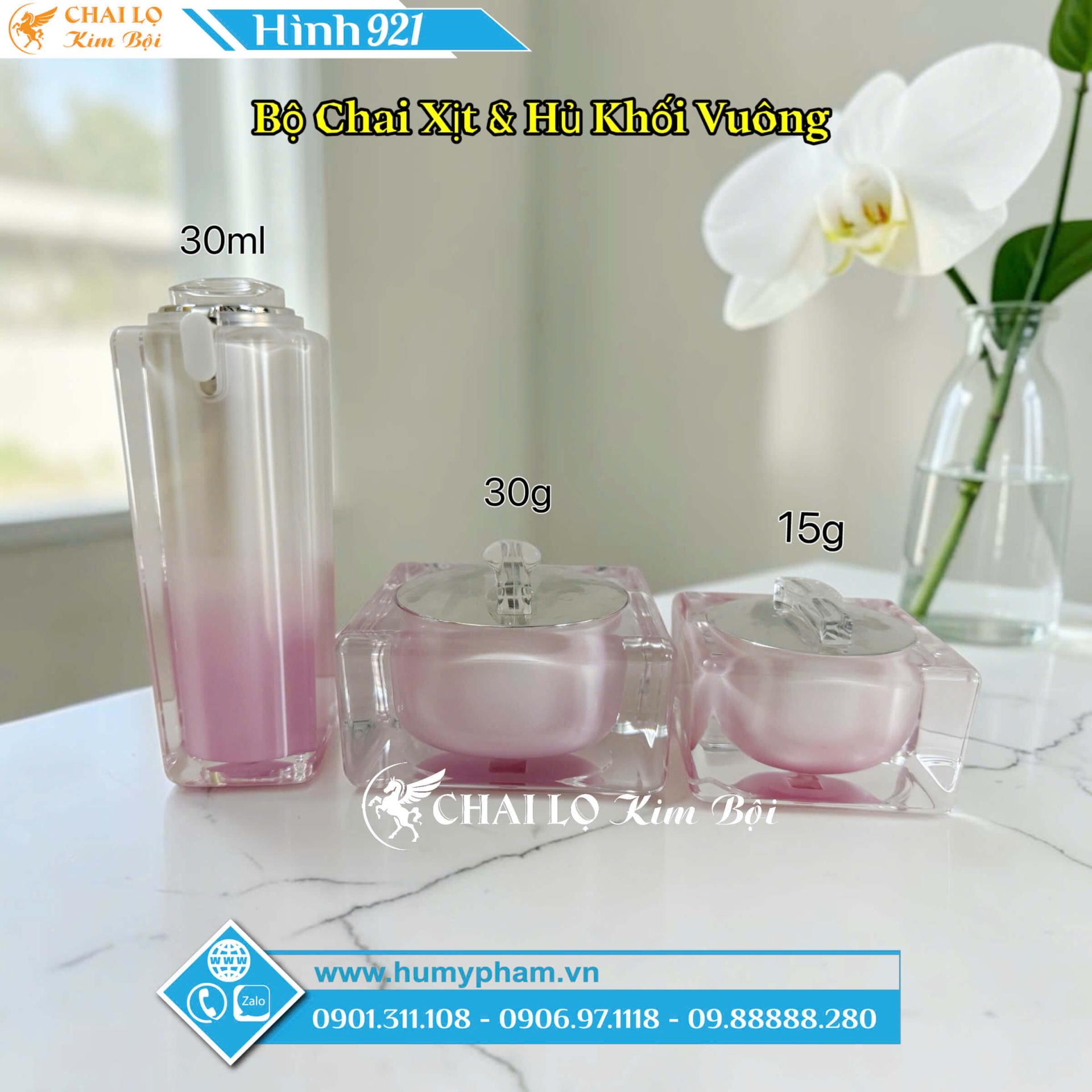 bộ chai xịt và hủ nồi cơm