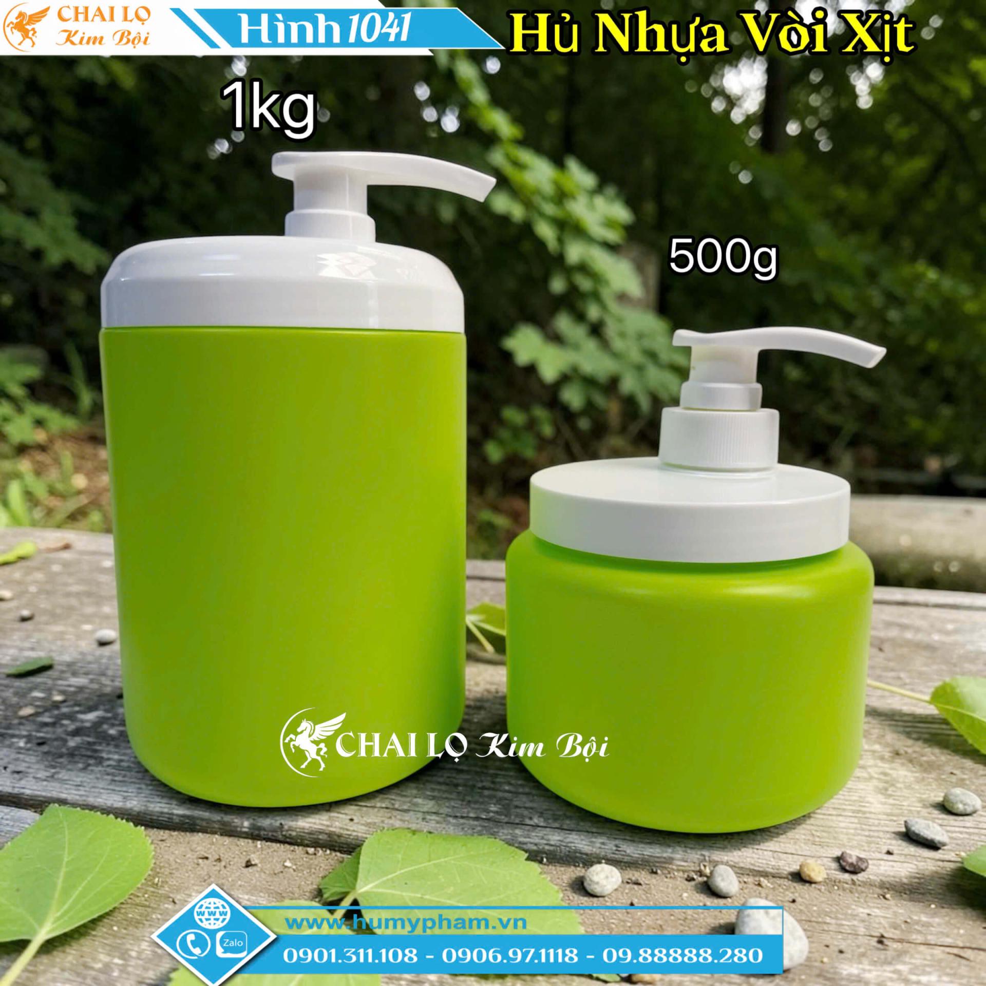 HỦ VÒI XỊT 500g VÀ 1KG