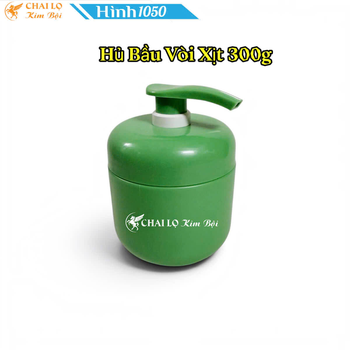HỦ BẦU VÒI XỊT KEM 300g