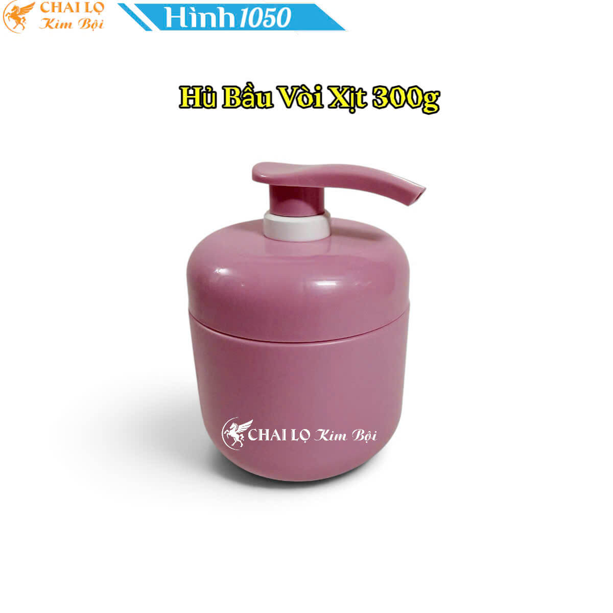 HỦ BẦU VÒI XỊT KEM 300g