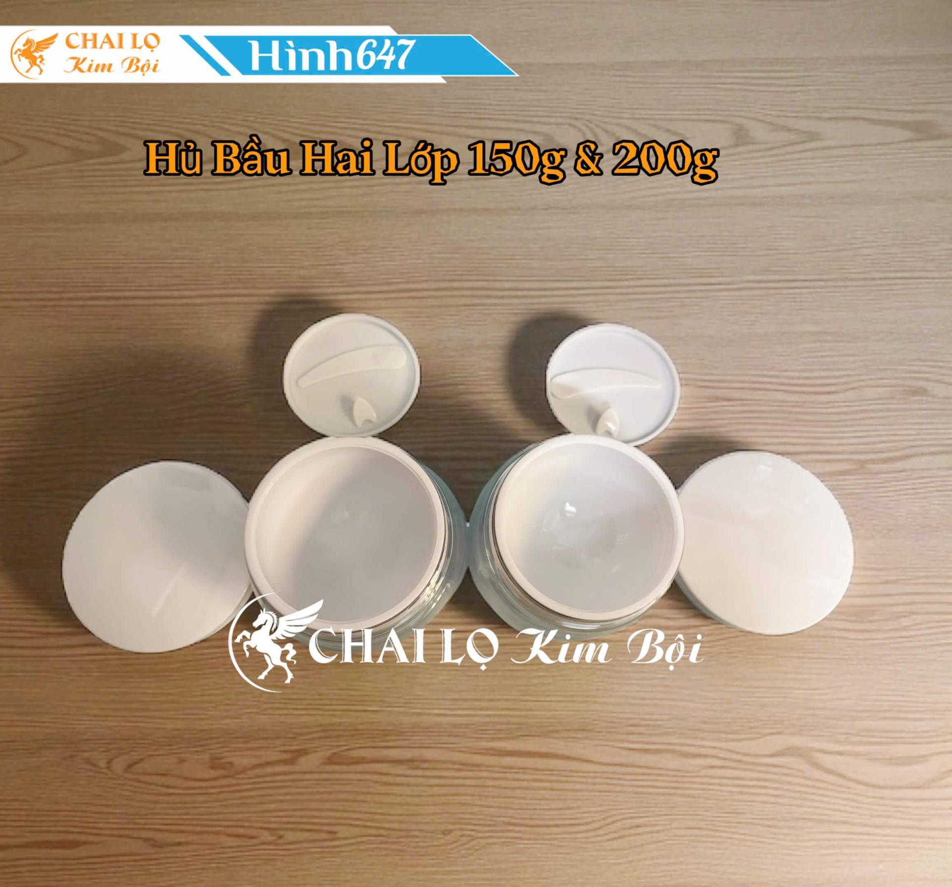 Hủ Hai Lớp Bầu 150g & 200g