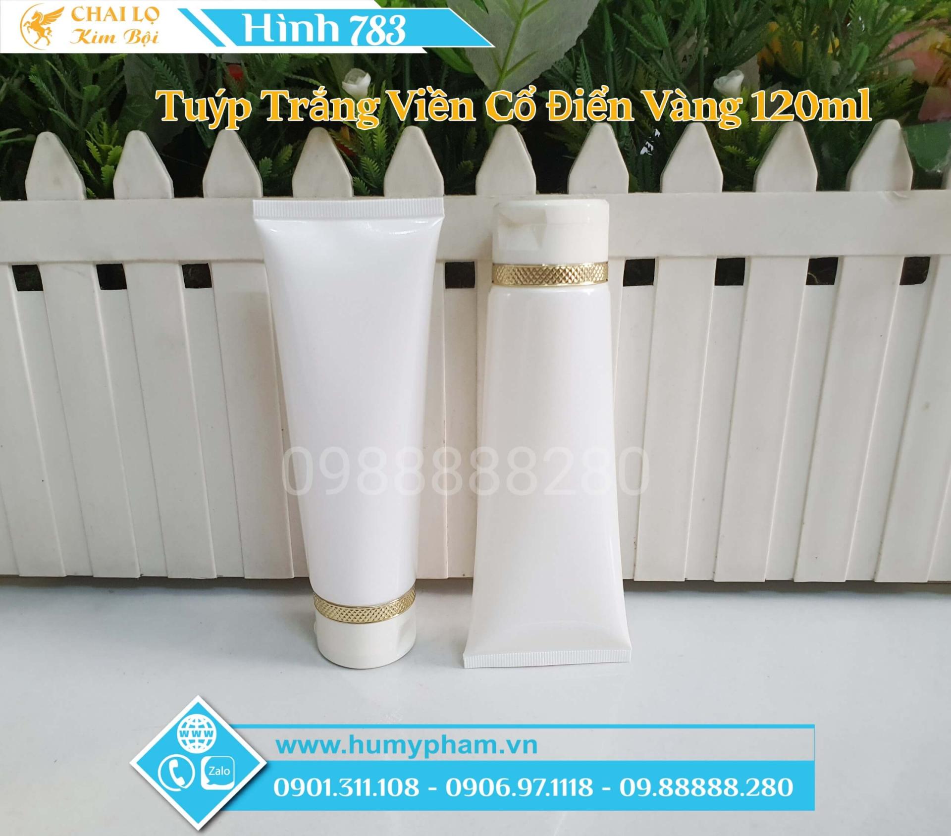 tuýp nhựa đựng mỹ phẩm 120ml