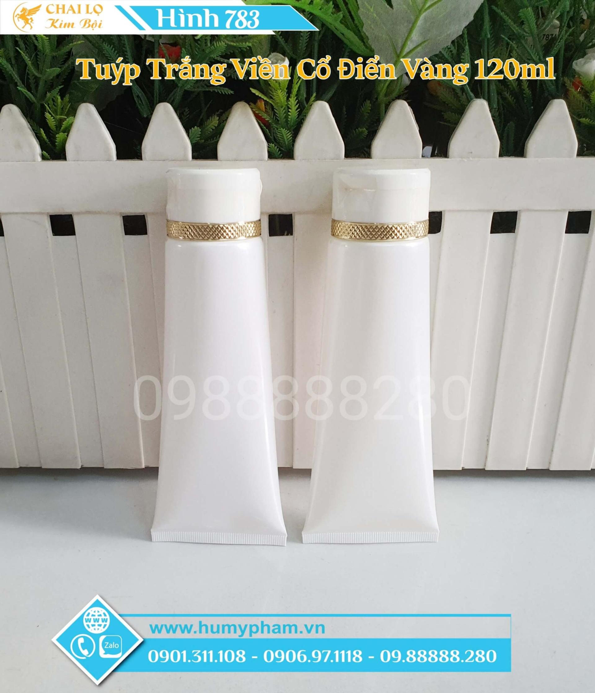 tuýp nhựa đựng mỹ phẩm 120ml
