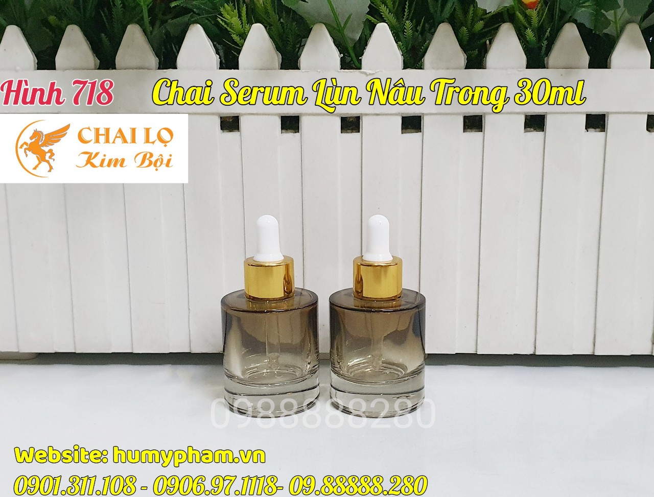 lọ chiết serum cao cấp