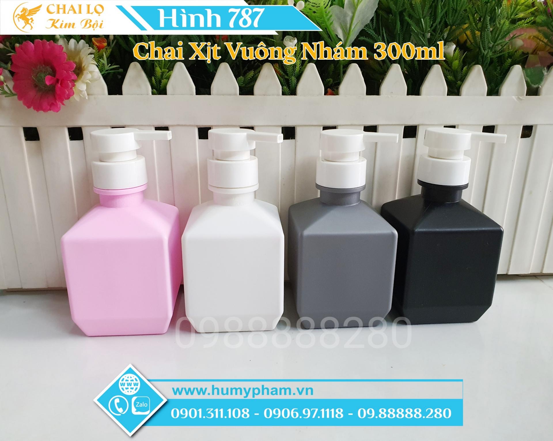 chai xịt xà bông, chai nhựa vòi xịt 300ml