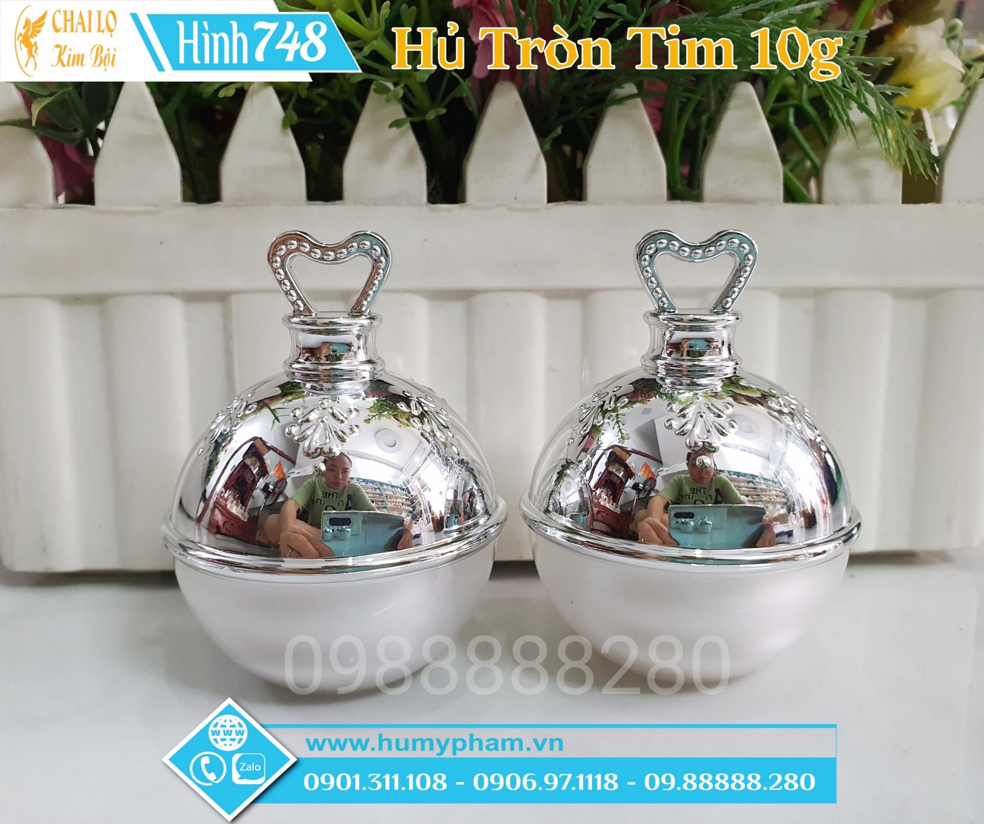 hủ tròn tim 10g