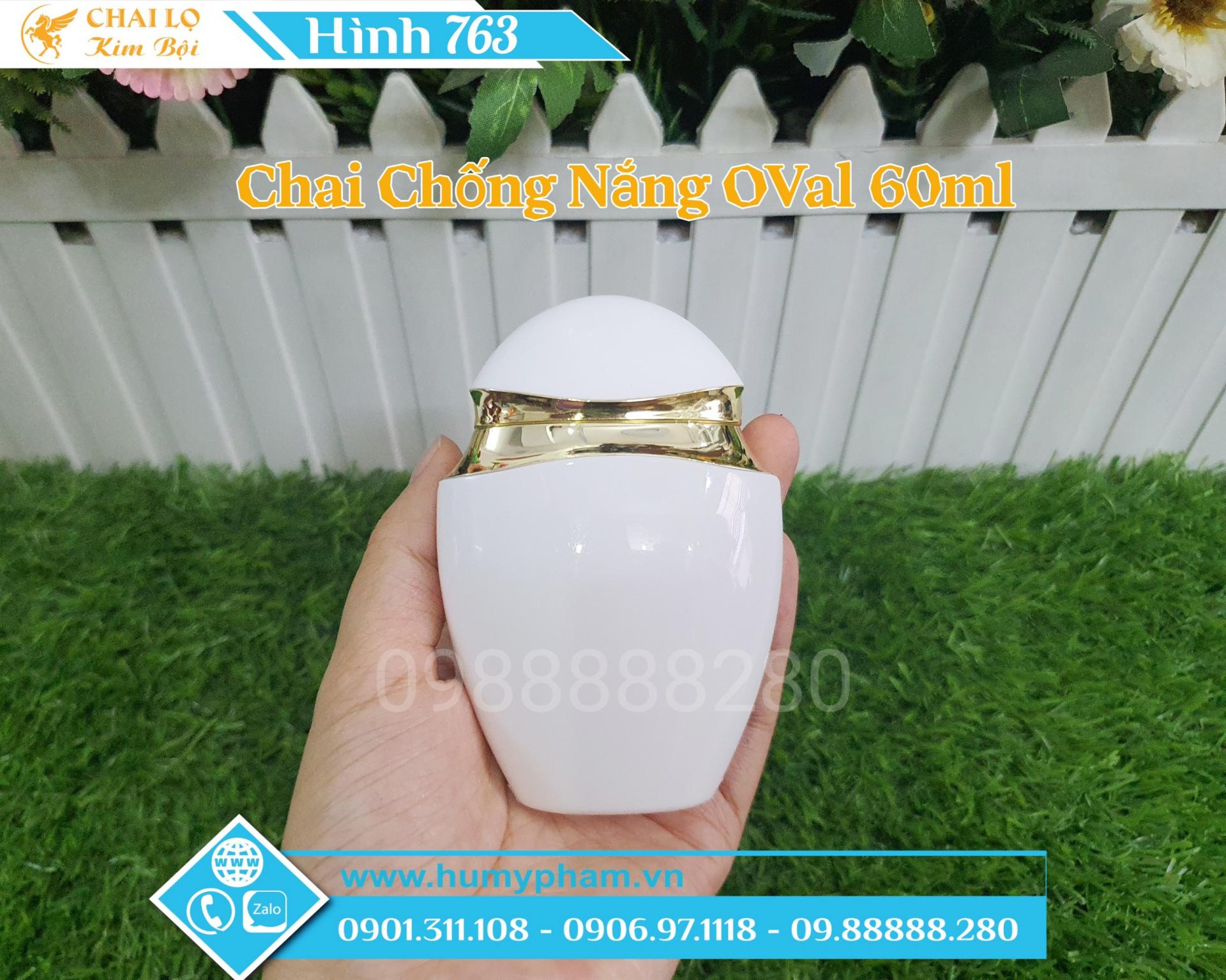 CHAI OVAL CHỐNG NẮNG