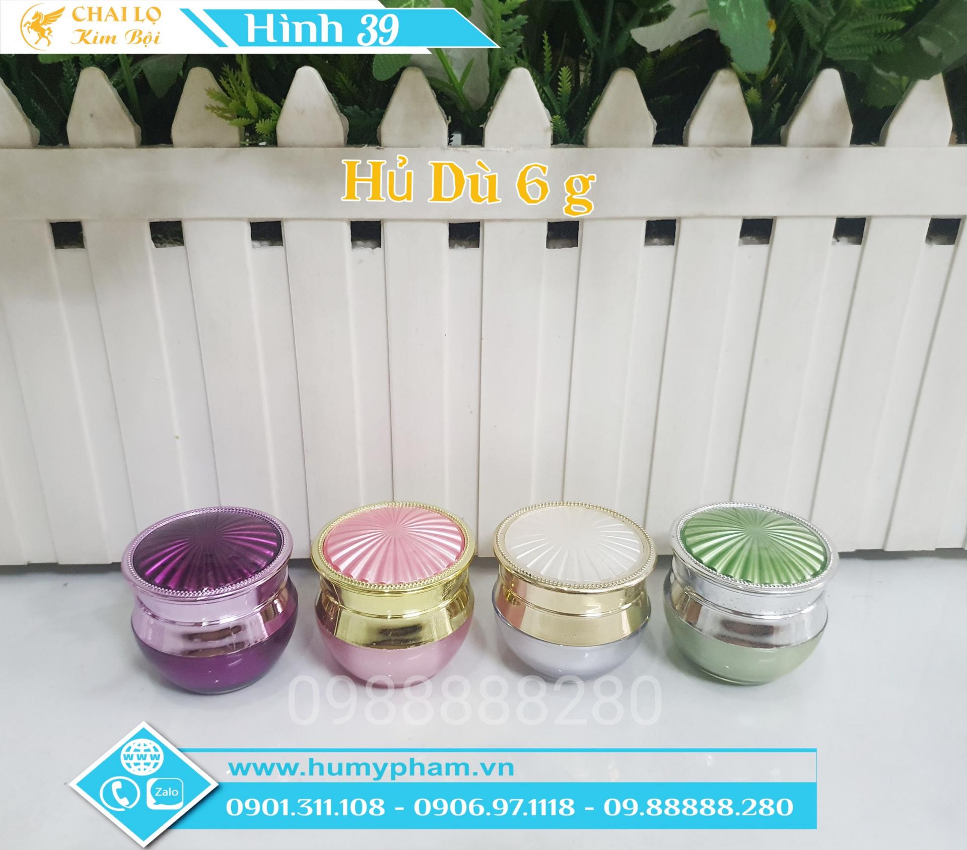 hủ dù đựng kem