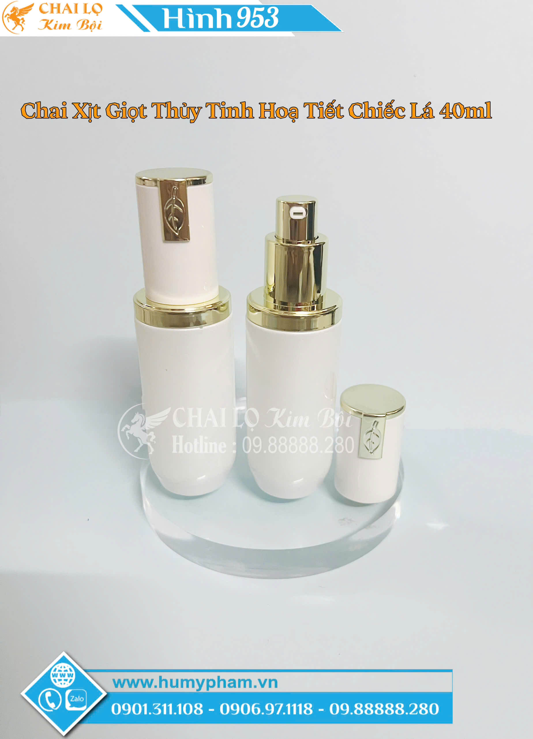 bộ chai xịt hủ kem