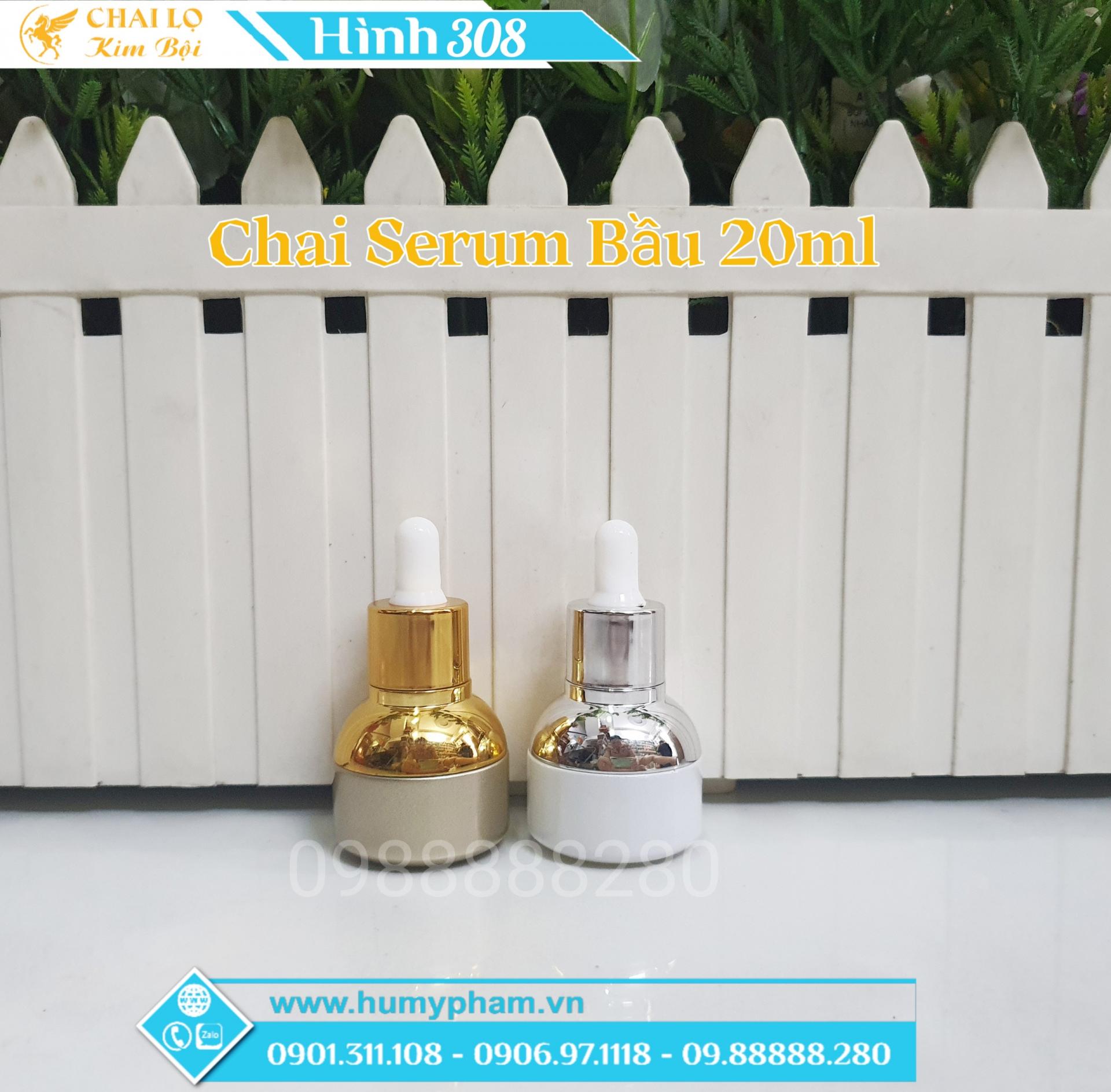 chai serum bầu vàng 20ml