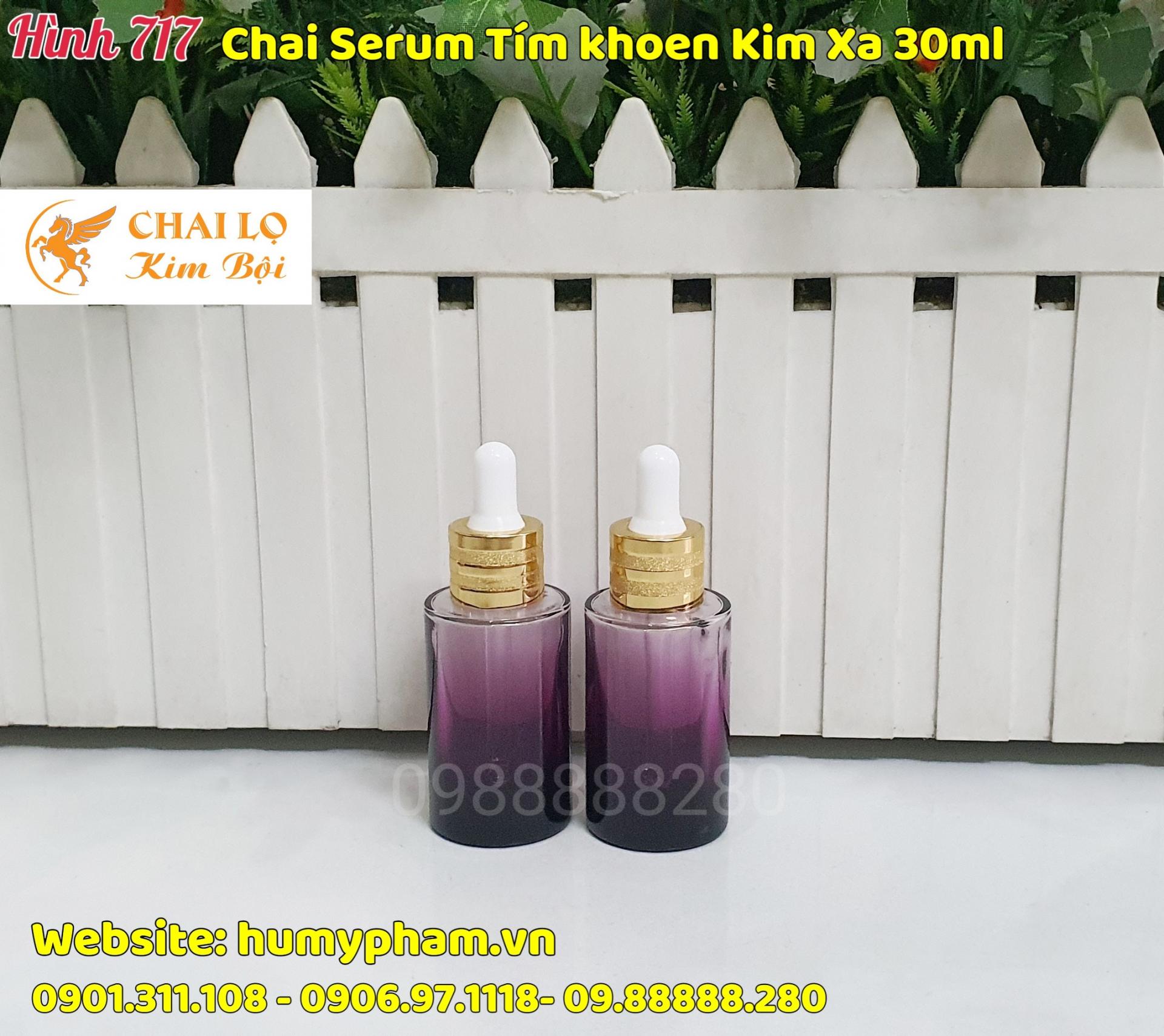 chai chiet serum 30ml tim