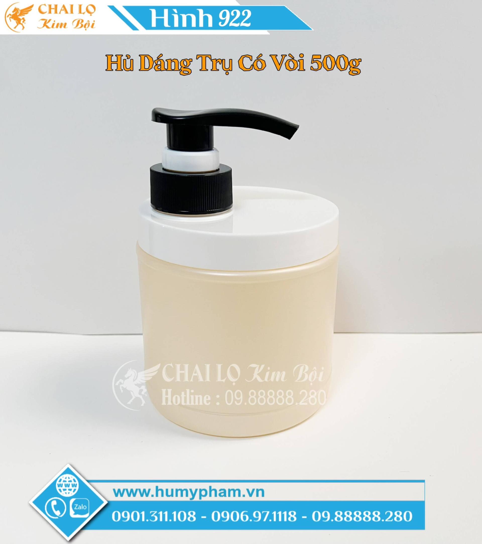 hủ 500g vòi xịt
