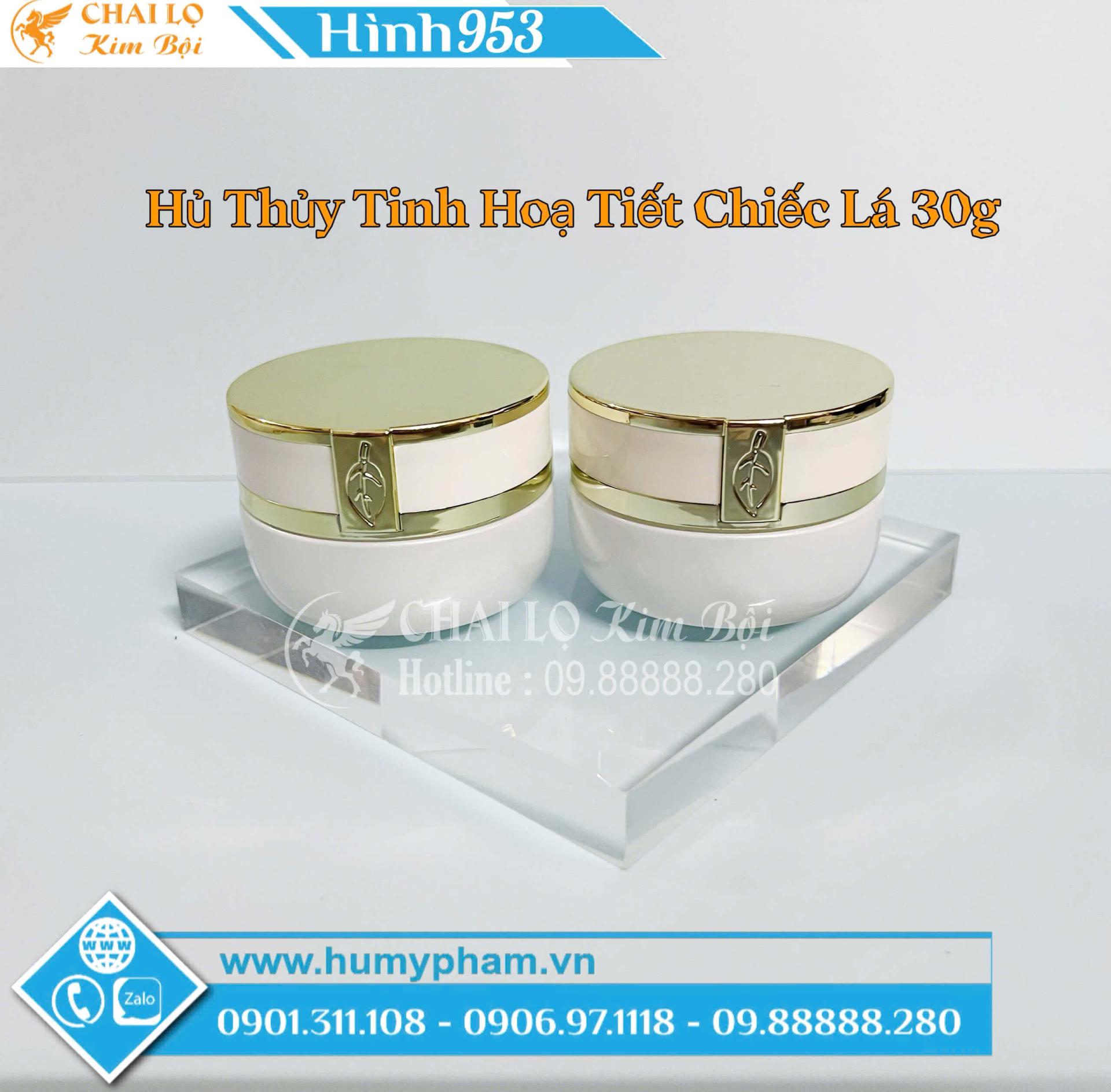 hủ đựng kem thủy tinh 30g