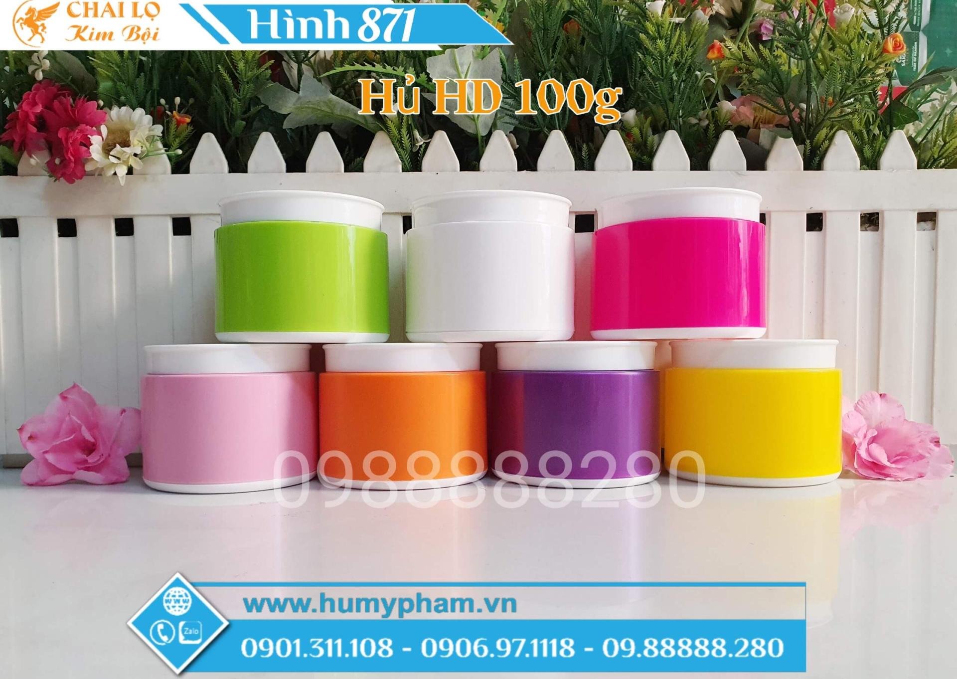 hủ 100g đựng kem body