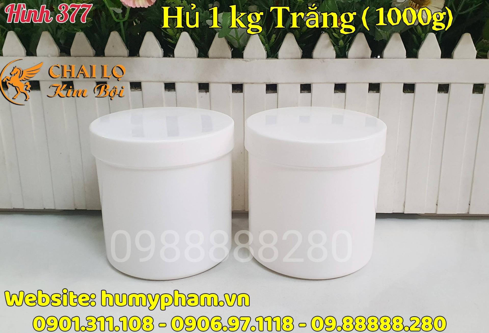 hủ 1 kg trắng