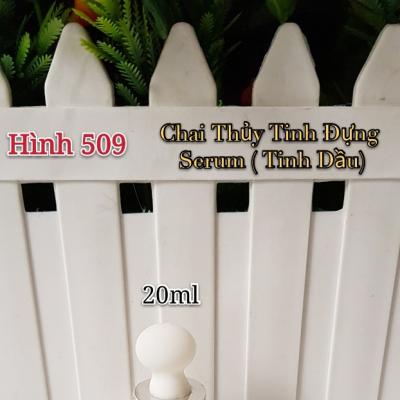 CHAI SERUM THỦY TINH TRẮNG 20ML