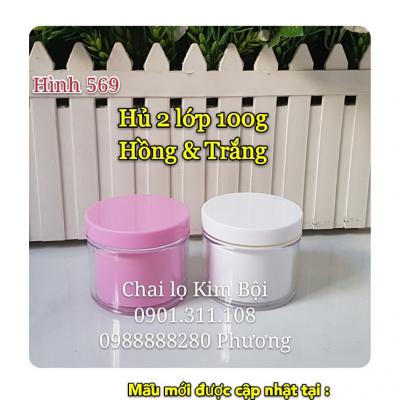 HỦ ĐỰNG KEM BODY 2 LỚP 100G