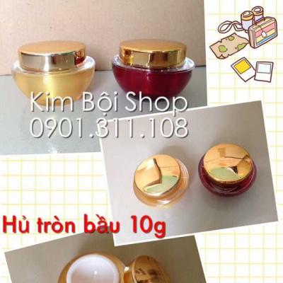 Hủ Tròn Bầu đựng kem face