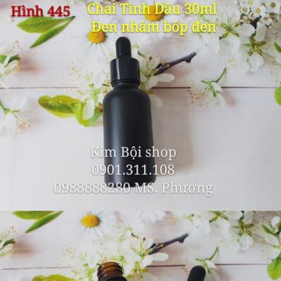 CHAI SERUM ĐEN NHÁM BÓP ĐEN 30ML