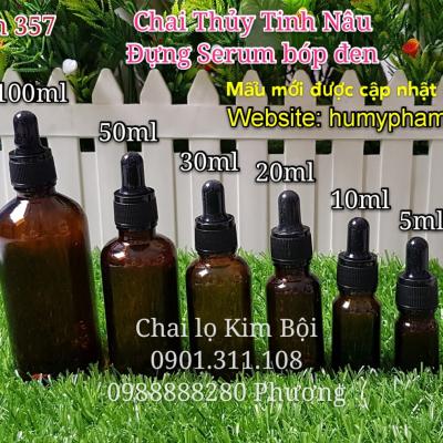 Chai Serum Nâu Bóp Đen