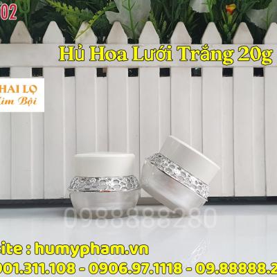 HỦ FACE HOA LƯỚI TRẮNG 30g