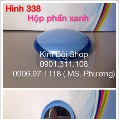 HỘP ĐỰNG PHẤN NÉN XANH