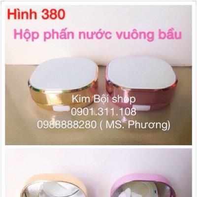 HỘP ĐỰNG PHẤN NƯỚC VUÔNG BẦU