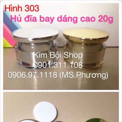 hủ đựng kem face - Hủ Đĩa Bay Cao 20g
