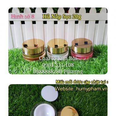 Hủ đựng kem face - Nắp Sọc 20g