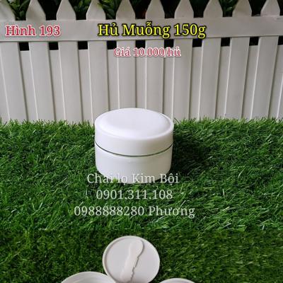 HỦ ĐỰNG KEM BODY KÈM MUỖNG 150g