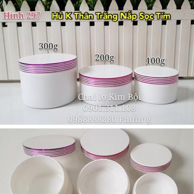 HỦ ĐỰNG KEM BODY - HỦ K NẮP SỌC