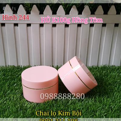 HỦ K100g HỒNG TÔM