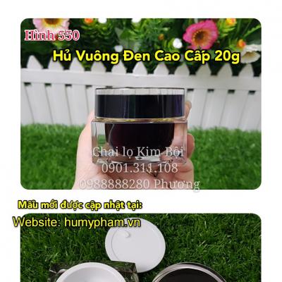 Hủ Vuông Đen Cao Cấp 20g