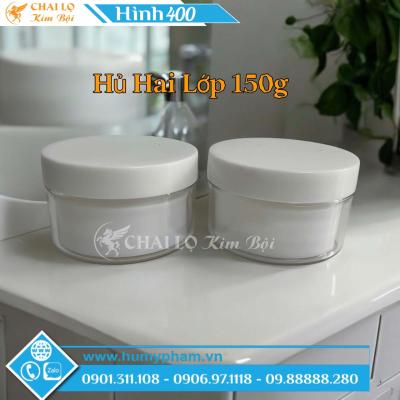 Hủ đựng kem body 2 lớp 150g
