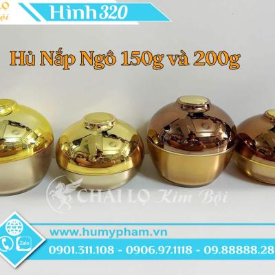HỦ BODY NẮP NHÔ NÂU