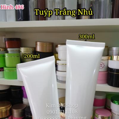 Tuýp Trắng Nhũ 200ml & 300ml